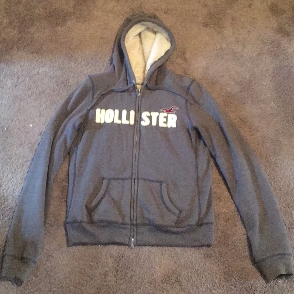 Hollister zip up sweatshirt